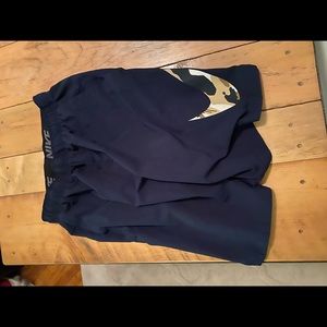 Nike Men’s Unlined Dry Fit Shorts Dark Blue w Camo